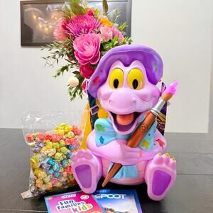 Disney Parks Figment Popcorn Bucket 2026 Festival Of The Arts Epcot